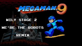 Mega Man 9 Wily stage 2 Were the robots Remix [upl. by Dnarud]