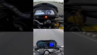 Dominar 400 Vs NS 400 Top Speed shortsfeed automobile ns400 shorts [upl. by Amadus762]