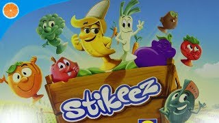 Lidl Coles Fresh Stikeez voće vs povrće Fruit and Vegetables collection 2017  Blue Orange [upl. by Kcirtap764]