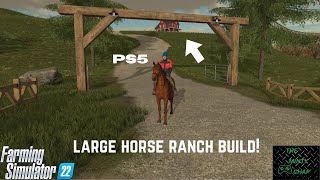 Building A million dollar horse ranch Part 1 [upl. by Kcinimod]