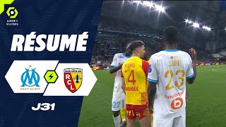 OLYMPIQUE DE MARSEILLE  RC LENS 2  1  Résumé  OM  RCL  20232024 [upl. by Avery]