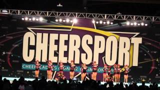 United Rock Nation All Stars HOT SHOTS Cheersport Atlanta 2016 Day 2 [upl. by Rudyard]