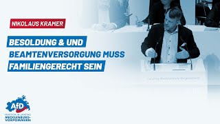 Nikolaus Kramer Besoldung amp und Beamtenversorgung muss familiengerecht sein [upl. by Wolenik]