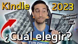 Que kindle COMPRAR Kindle 2022 VS Kindle Paperwhite 2021  Oasis o Scribe en 2023 [upl. by Kendricks994]