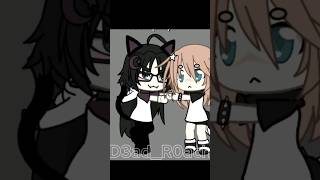 black hair is me and blond hair is Aethernz9bw THESE CHARACTERS R MINE SO DONT STEAL gacha [upl. by Whitnell]