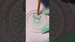 Brown and Green Hows this spirograph art spirograph drawing satisfying [upl. by Calvert464]