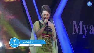 Myanmar Star Winner Song  Le Len [upl. by Belayneh]