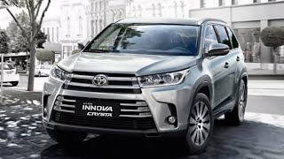 2022 Toyota Innova Crysta Facelift Spotted First Time  To Get Panoramic Sunroof amp Hybrid Engine [upl. by Madlin]