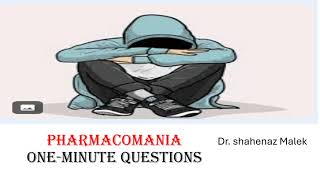 Imipramine in nocturnal enuresis one minute question [upl. by Gavrilla]