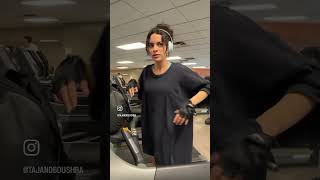 My wife scares me texting my wife someone is flirting with me at the gym comedy gym [upl. by Eceinej]