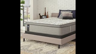 Lets SHOP Sealy Posturepedic Spring River Medium Euro Top Mattress [upl. by Naquin]