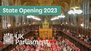 State Opening of Parliament 2023 [upl. by Ylrebmik]