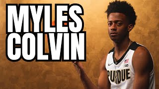 Was Myles Colvin unhappy during Purdues blowout win over Michigan The Body Language PhD answers [upl. by Jeffie]