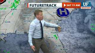 Local forecast for GainesvilleOcala  October 1 2021 2 am ET [upl. by Niloc]