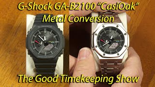 GShock GAB2100 quotCasiOakquot Metal Conversion quotModquot [upl. by Jona788]