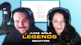 Couple Reacts To Juice WRLD  Legends [upl. by Oletta]