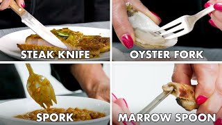 How To Use Every Utensil  Method Mastery  Epicurious [upl. by Suoiradal]