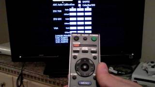 How to Sony TV Service menu Mode reset code Review [upl. by Salamanca]