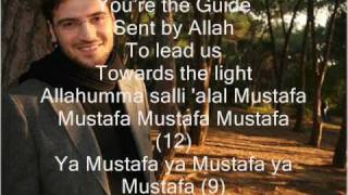 sami yusuf  ya mustafa lyrics [upl. by Naicul]