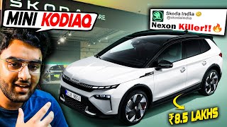 Skoda Kylaq will Have Kodiaq Level Features to Kill Nexon Dominance   Official Launch Details [upl. by Voss]