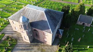 Rosskeen old parish church drone footage 2024 [upl. by Pyle]