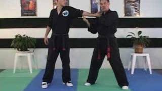 How To Self Defense  Kenpo Set Karate quotStriking Keyquot [upl. by Anahoj]