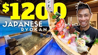 What a 1200 Japanese Luxury Ryokan Hotel Stay is like [upl. by Anwahs]