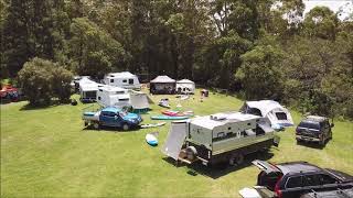 Shallow Crossing Camping Ground Clyde River NSW [upl. by Symer]