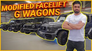 MODIFIED MERCEDES G WAGONS FACELIFT [upl. by Sylram308]