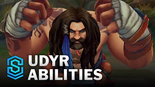 Udyr the Spirit Walker Ability Reveal  VGU Rework [upl. by Allcot]