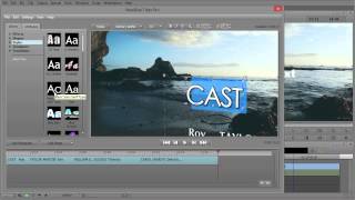 Titler Pro for Media Composer End Credits  Tutorial [upl. by Noryahs]