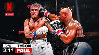 mike tyson vs jake paul full fight 🔴Live [upl. by Ailina]