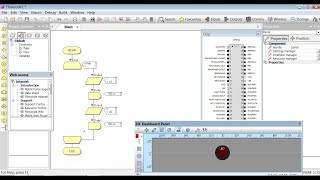 Flowcode Tutorials 1 PIC16F877A Based Single LED Blinking [upl. by Yzmar]