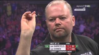 Michael Van Gerwen vs Raymond van Barneveld Judgement Night 9th Week Premier League Darts 2016 [upl. by Scotti]