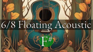 68 Floating Acoustic Jam Track in F  Gb│Americana amp Folk│ [upl. by Stefanie189]