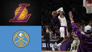 Lakers vs Nuggets  Lakers GameTimeTV  Lakers Highlights  Game 4  West 1st Round Playoffs [upl. by Alemahs594]