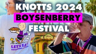 Knotts Boysenberry Festival 2024 [upl. by Lezlie241]