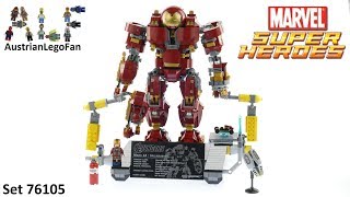 Lego Super Heroes 76105 The Hulkbuster Ultron Edition  Lego Speed Build Review [upl. by Niwrad]