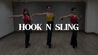 HOOK N SLING  Line Dance Fred Whitehouse [upl. by Eiryt147]