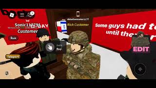 Buying Outfits in Military Outfits ideas in Roblox [upl. by Pentha960]