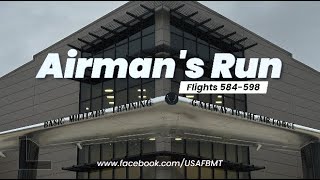 USAF BMT Airmans Run Flights 584598  Sept 18 2024 [upl. by Diandre]