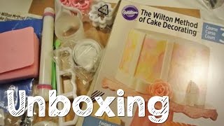 Wilton Course 3 Kit Unboxing [upl. by Hcra]