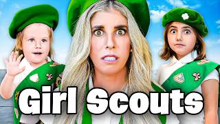 Surviving Every Girl Scout Level with Daughter ft Anazala Family [upl. by Valora569]