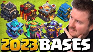 NEUE TOP Bases in 2023  CWL Bases für Rathaus 9 bis 15 in Clash of Clans [upl. by Hubie454]