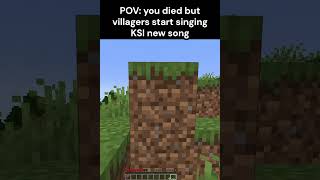 KSI new song in minecraft minecraft shorts ksinewsong [upl. by Swayne709]