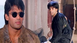 Maut Ka Farishta  Akshay Kumar Suniel Shetty  Mohra  Bollywood Action Scene [upl. by Ted]