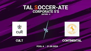 TAL  BLR  Corporate 5s  Edition  6  Cult vs Continental  21092024 [upl. by Neile562]