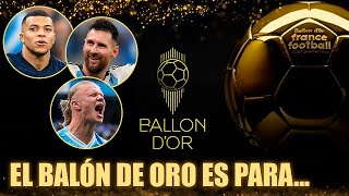 Balón de Oro 2023 🔴 EN VIVO con Lionel Messi en ceremonia desde París  ¿HAALAND O MESSI  REACCIÓN [upl. by Arathorn210]