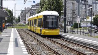 Straßenbahn Berlin  Tram Berlin 2013 1080p [upl. by Nahseez346]