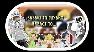 •  📒  Sasaki To Miyano reacts  📒  ESPECIAL HAPPY PRIDE MONTHDAY • [upl. by Llennol]